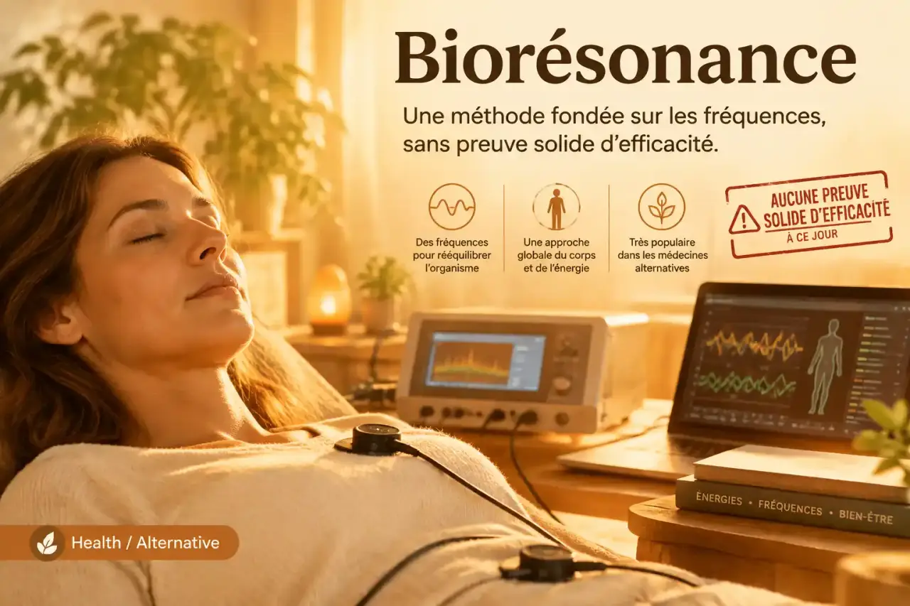 Biorésonance : une méthode fondée sur les fréquences, sans preuve solide d’efficacité