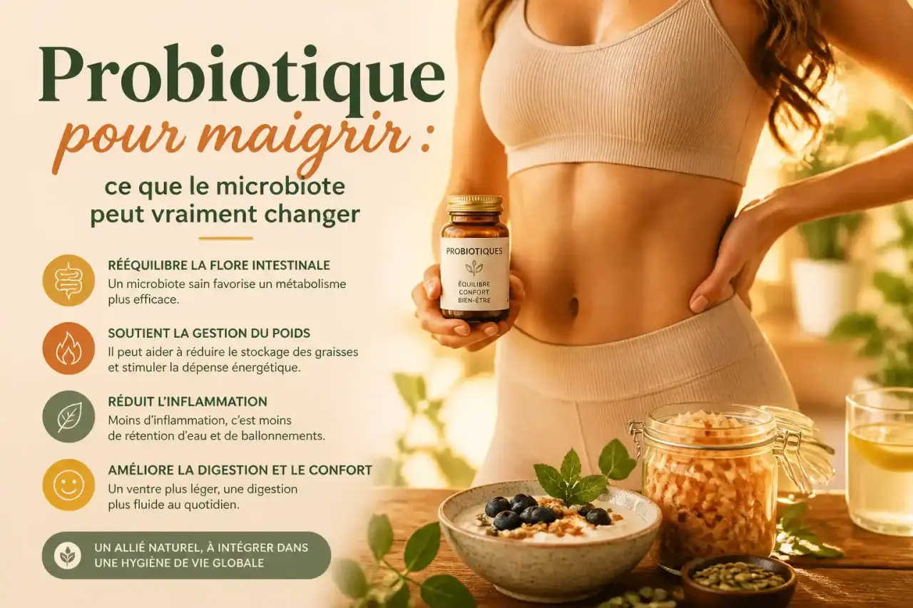 Probiotique pour maigrir : ce que le microbiote peut vraiment changer