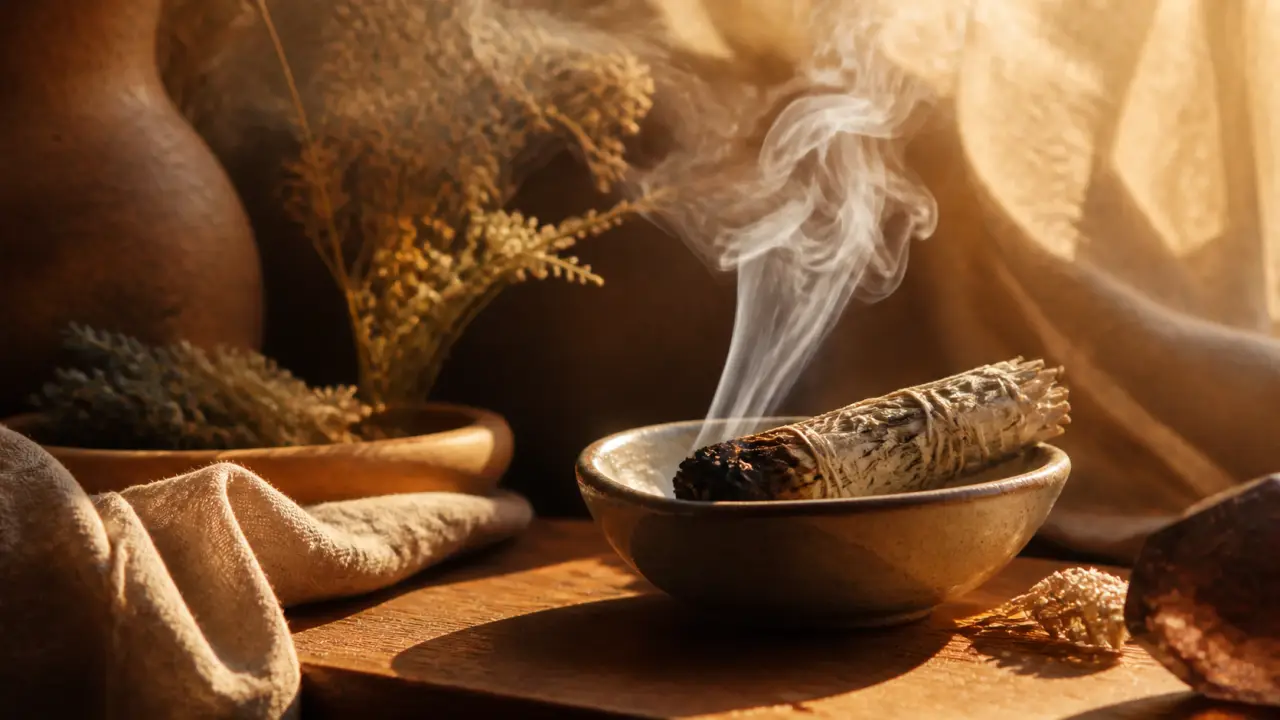 Brûler de la sauge : entre danger spirituel et nécessité de pratiquer en conscience