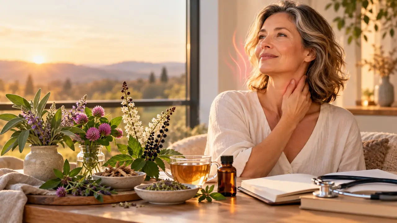 Phytothérapie et ménopause : quelles plantes pour les bouffées de chaleur, à quels risques ?