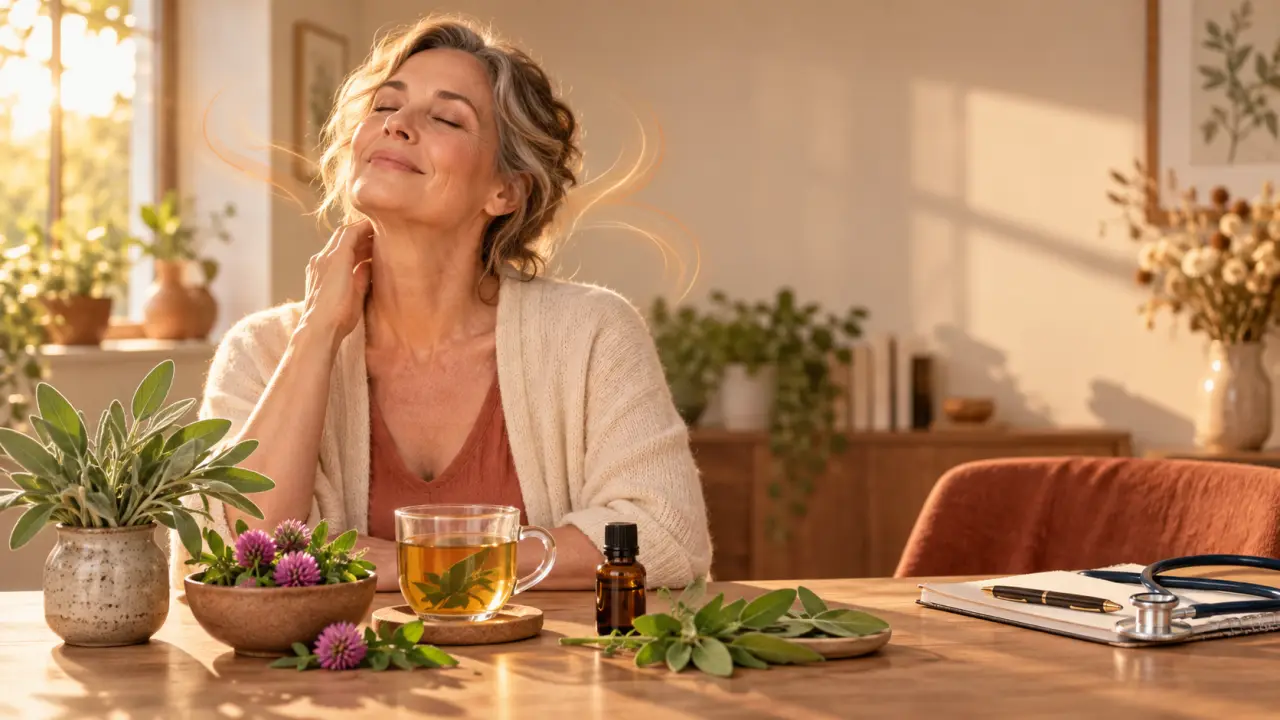 Plantes et ménopause : quelles options pour les bouffées de chaleur et quelles précautions ?
