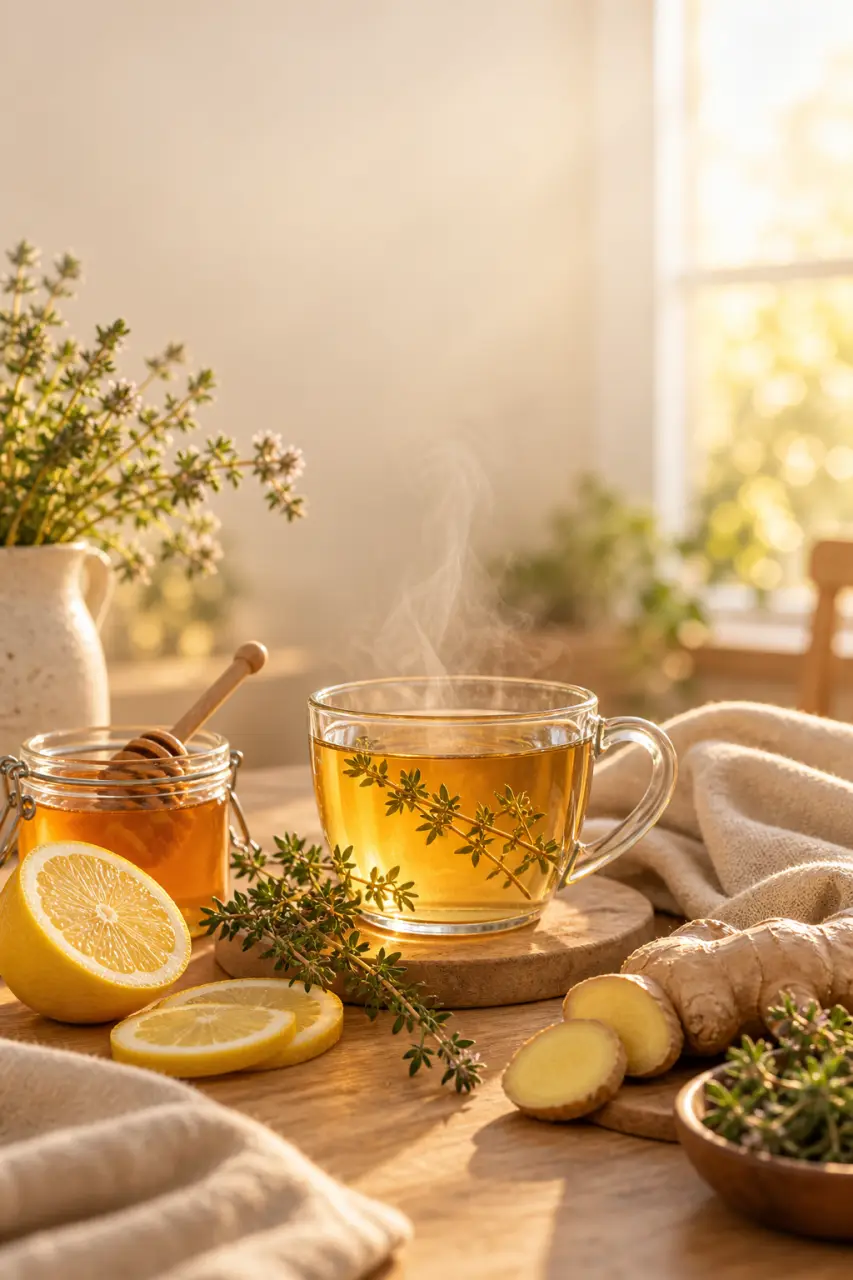 Mal de gorge : 3 à 4 tasses par jour pour apaiser naturellement vos muqueuses