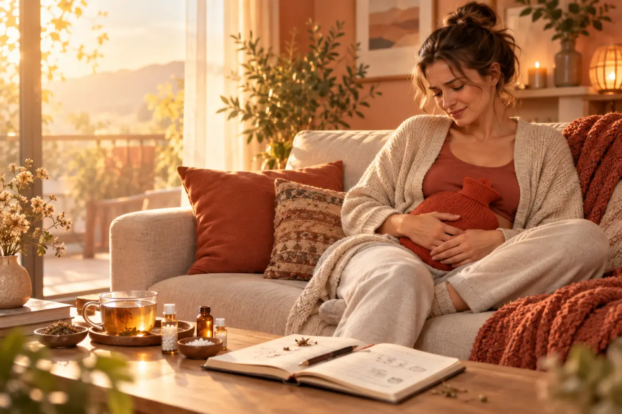 Règles douloureuses : choisir l’homéopathie selon les symptômes, pas selon le produit